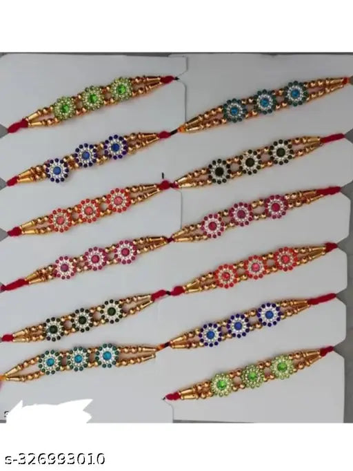 Designer Rakhi pack of 12